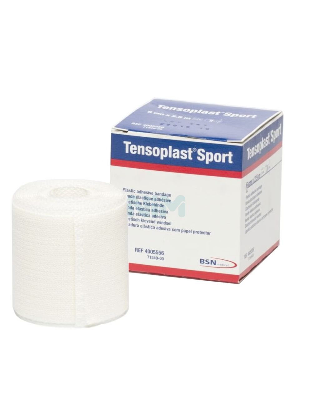 Tensoplast Sport Benda elastica adesiva ipoallergenica con protettore