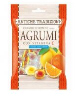 Caramelle Ripiene agli Agrumi di Antiche Tradizioni, vivaci in colore e invitanti, perfette per mostrare il loro gusto fresco e naturale.