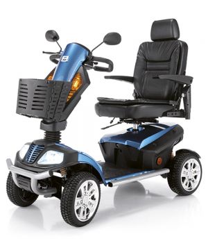 Scooter Elettrico per anziani 35 km di Autonomia 150 kg Portata