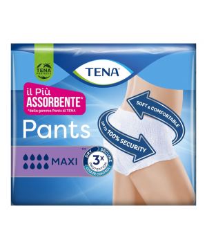 Mutandine Assorbenti per Incontinenza Pesante TENA Pants Maxi Taglia XL