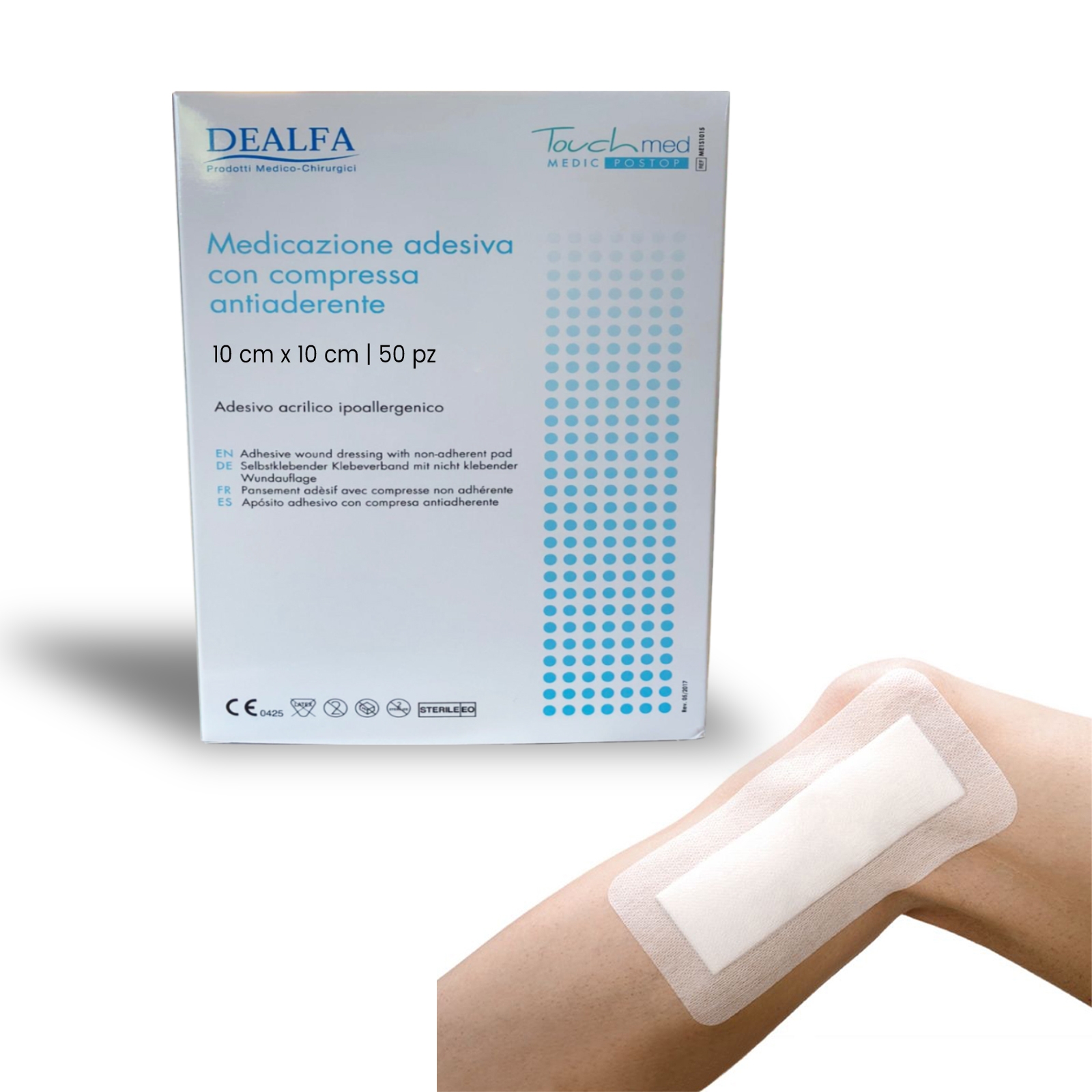Sanitaria online Telo sterile standard monouso in tnt impermeabile  plastificato 45 cm x 75 cm 1 pezzo